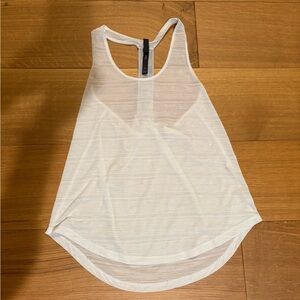 Aeropostale White Racerback Tank Top
